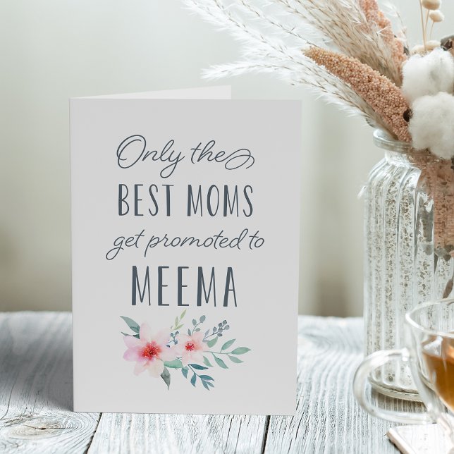 Endast det bästa Mammorna kan befordras till Meema Kort (Skapare uppladdad)