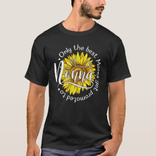 Endast det bästa Mammorna kan befordras till Nonna T Shirt