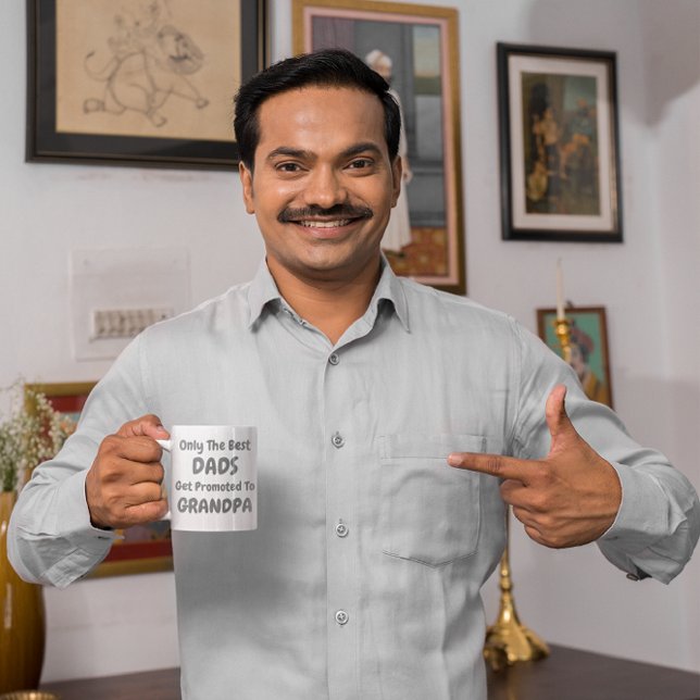 Endast det bästa Papporna befordras till farfar Kaffemugg (Skapare uppladdad)