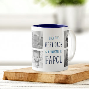 Endast det bästa Papporna befordras till Papou Pho Två-Tonad Mugg