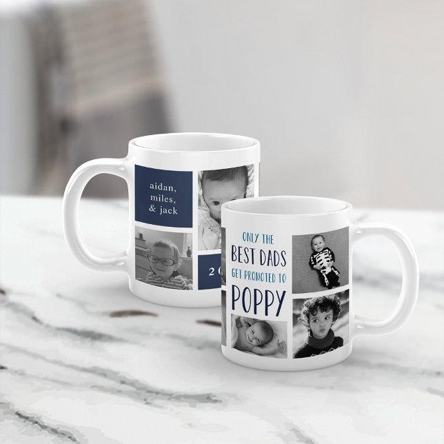 Endast det bästa Papporna kan befordras till diske Kaffemugg (Skapare uppladdad)