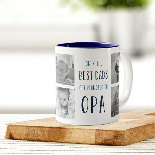 Endast det bästa Papporna kan befordras till OPA-f Två-Tonad Mugg