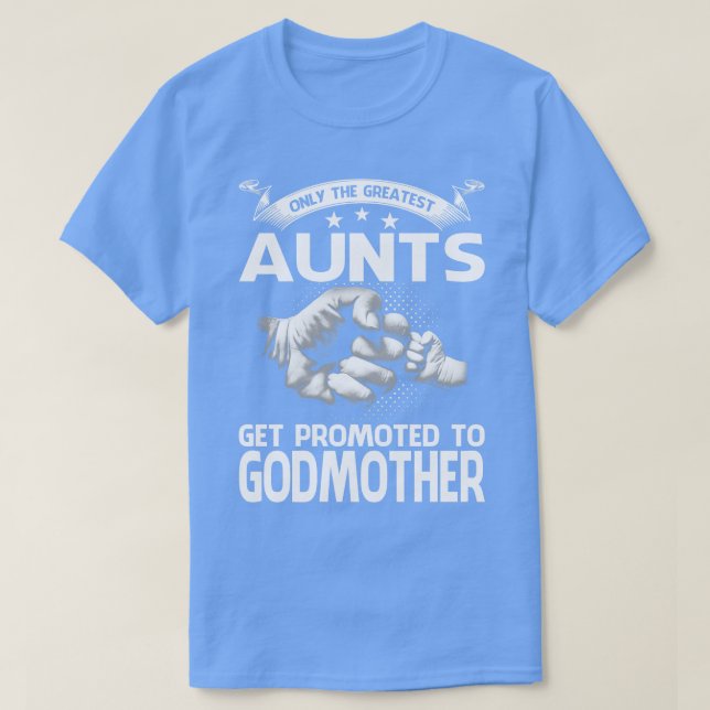 Endast det Underbarare Moster befordras till Godmo T Shirt (Design framsida)