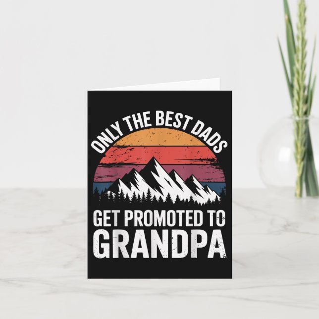 Endast det Underbarare Papporna befordras till Gra Kort (Framsida)