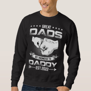 Endast det Underbarare Papporna befordras till pap Lång Ärmad Tröja