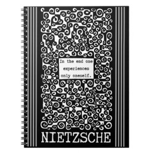 Endast en av de erfarenheter som Nietzsche själv c Anteckningsbok