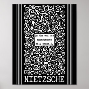 Endast en av de erfarenheter som Nietzsche själv c Poster