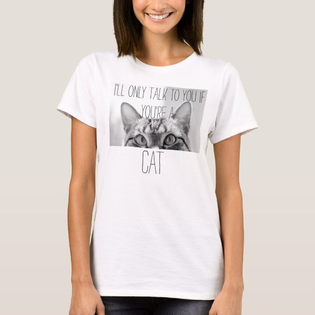 ENDAST EN CAT-T T-SHIRT (Framsida)