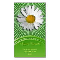 Endast en margueriteflygg Blommar + din ryggstödsm
