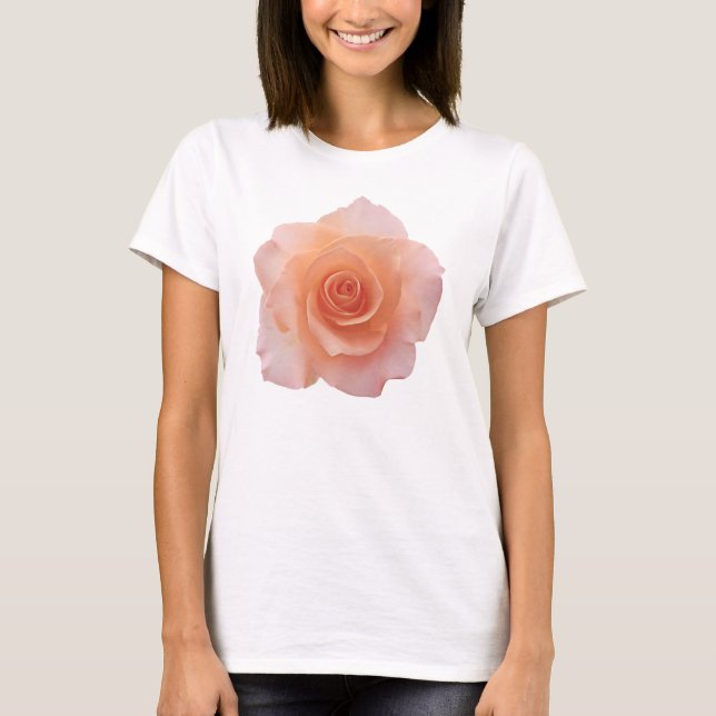 Endast en Ro-Blommar + din text och dina idéer T-shirt (Framsida)