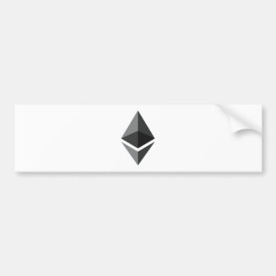 Endast Ethereum-logotyp Bildekal