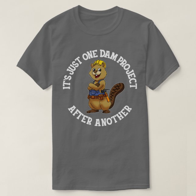 Endast ett dammprojekt efter en annan Handyman Ca T Shirt (Design framsida)