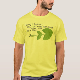 endast ett löv tee