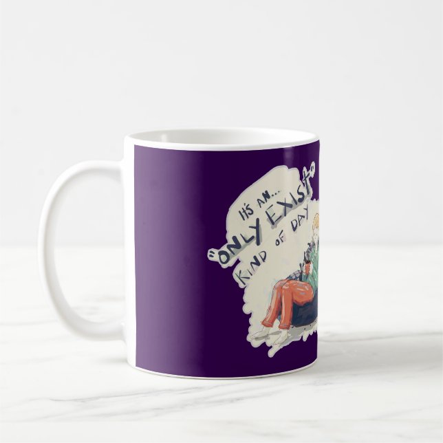 Endast existerar på dagen kaffemugg (Vänster)