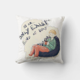 Endast existerar på dagen kudde