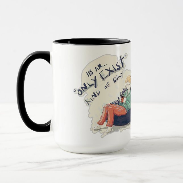 Endast existerar på dagen mugg (Vänster)