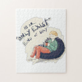 Endast existerar på dagen pussel