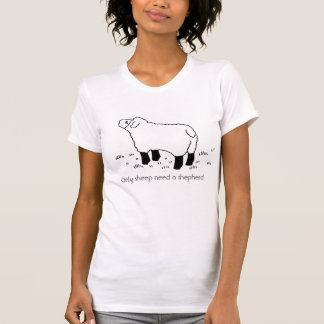 Endast får behöver en shepherd. tee shirt