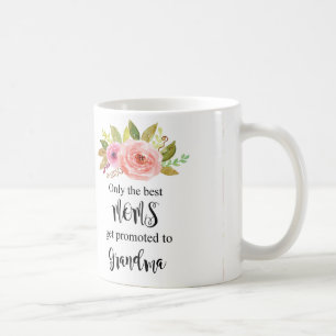 Endast får den bäst mammor främjad, mormorgåva kaffemugg