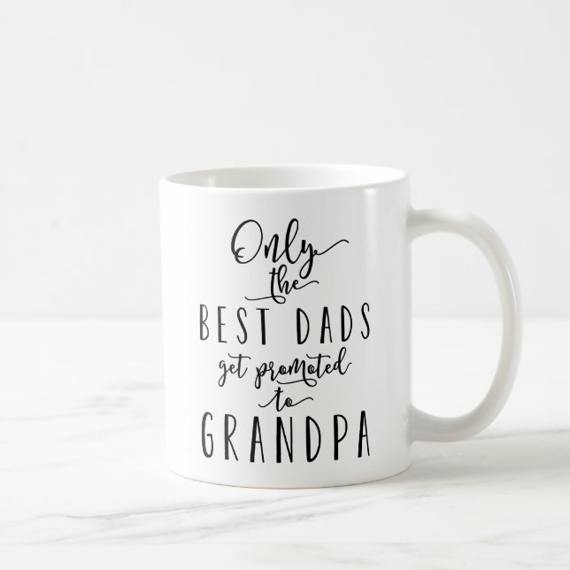 Endast får den bäst pappor främjad kaffemugg (Höger)