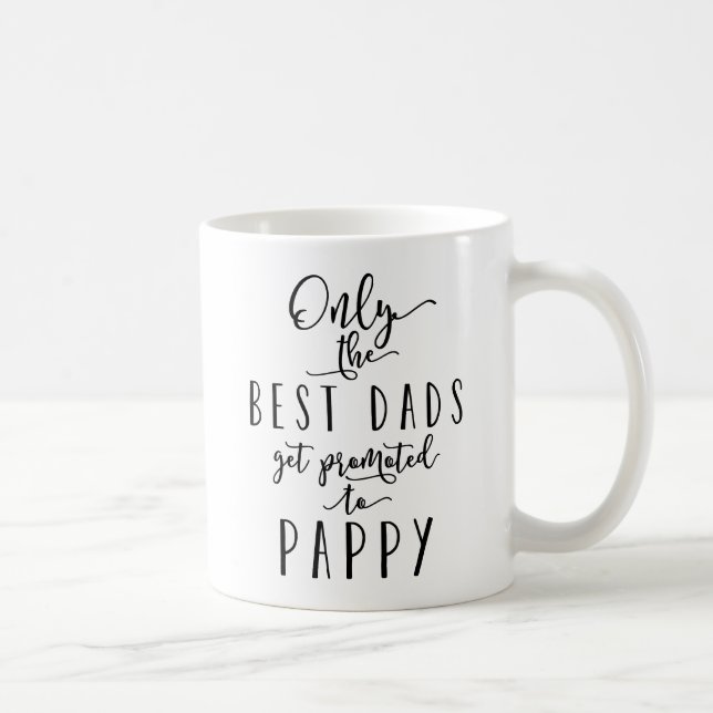 Endast får den bäst pappor främjad kaffemugg (Höger)