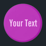 ENDAST FÄRG / magenta   texten Magnet<br><div class="desc">Endast Färg som ingår i EDDA Fröhlich | Mall: bakgrund färg för text eller bild | Trend: färg ditt liv. | Missar du andra färger,  produkter eller mönster? Kontakta mig gärna: contact@eddart.de</div>