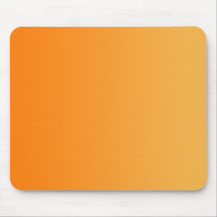 ENDAST FÄRG-övertoningar - orange Musmatta