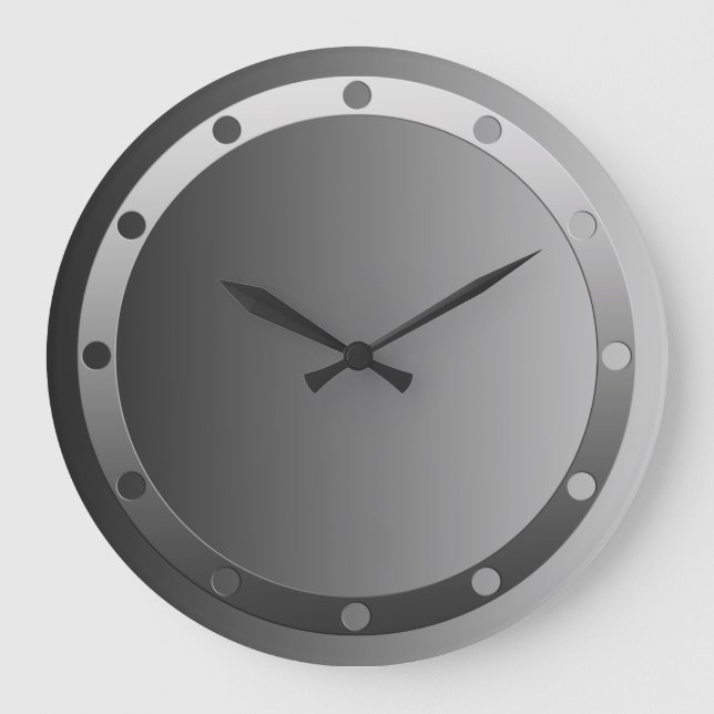 ENDAST FÄRG-övertoningar - ring-punkter klocka ans (Framsida)