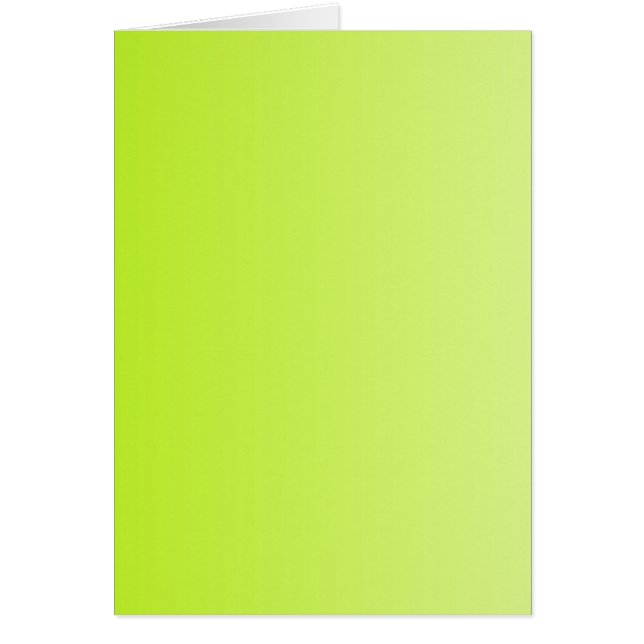 ENDAST FÄRG-övertoningar - vår Hälsningskort (Framsidan)