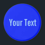 ENDAST FÄRG / royal blå   texten Magnet<br><div class="desc">Endast Färg som ingår i EDDA Fröhlich | Mall: bakgrund färg för text eller bild | Trend: färg ditt liv. | Missar du andra färger,  produkter eller mönster? Kontakta mig gärna: contact@eddart.de</div>