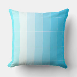 Endast färg TurquoiseOmbre Kudde