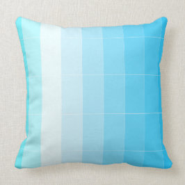 Endast färg TurquoiseOmbre Kudde