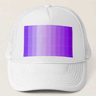 Endast färg violetta purpurfärgade Ombre Truckerkeps