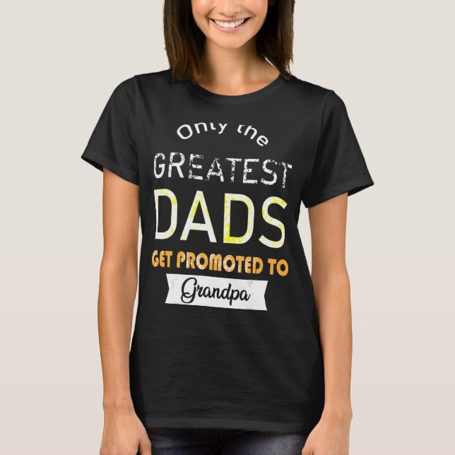 Endast fars dag under det Underbarare Papporna bef T Shirt (Framsida)