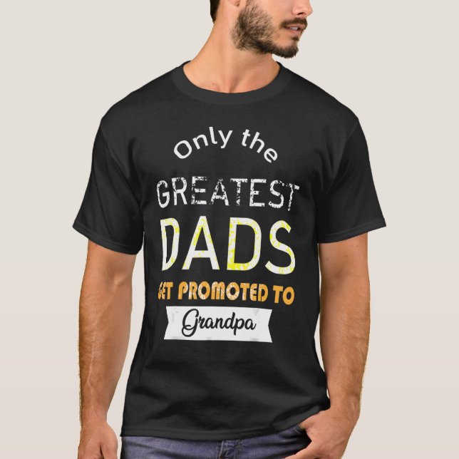 Endast fars dag under det Underbarare Papporna bef T Shirt (Framsida)