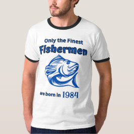 Endast finaste fiskare t shirt