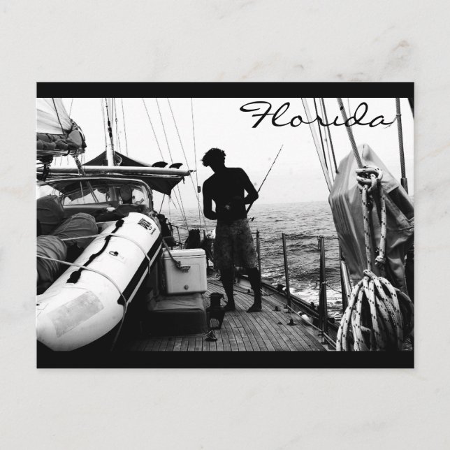 Endast Fishin' Vykort (Framsida)