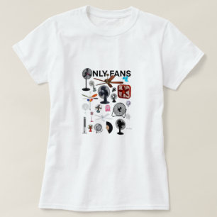 Endast fläkt-söt, rolig fläkt-design t shirt