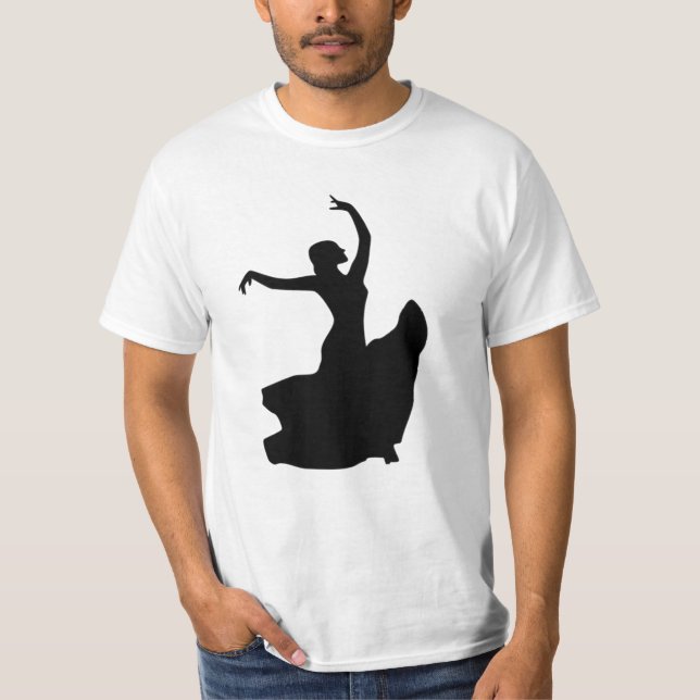 Endast flamenkodansare t shirt (Framsida)