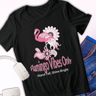 Endast Flamingo Vibes Whimsical Rosa Flamingo T Shirt