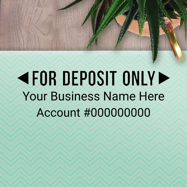 Endast för insättning - Basic Business Office 2 Li Självfärgande Stämpel (Skapare uppladdad)