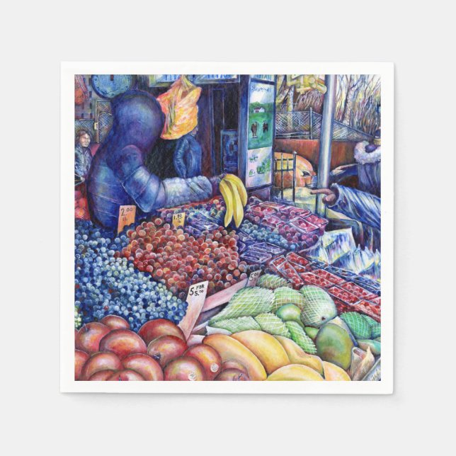 Endast för psykisk konsumtion pappersservett (Framsidan)