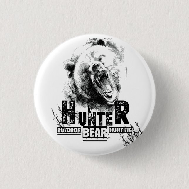 Endast för riktiga jägare T-Shirt Knapp (Framsida)