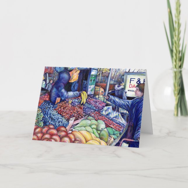 Endast för tandkonsumtion, gratulationskort kort (Framsida)