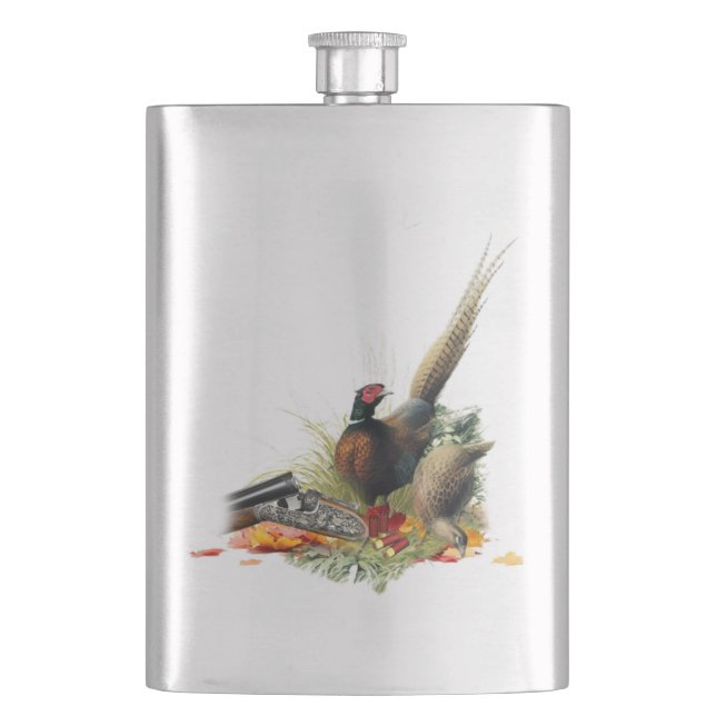 Endast för verkliga jägare fickplunta (Framsidan)