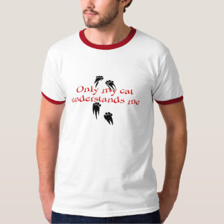 Endast förstår min katt mig tee