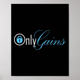 Endast Gains Fitness Studio 1 Poster