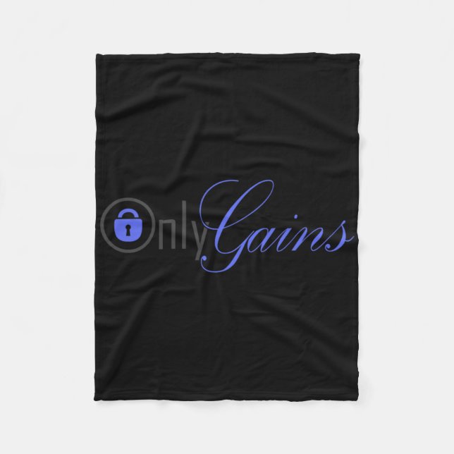 Endast Gains Fitness Studio Fleecefilt (Framsidan)