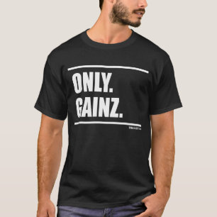Endast Gainz Gains Bodybuilding Gains Gym Fitness T Shirt
