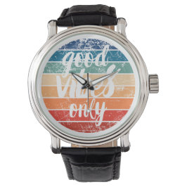 Endast Goda Vibrationer Armbandsur